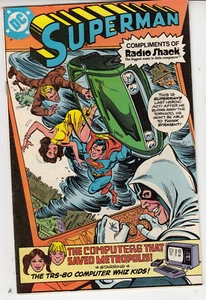 SUPERMAN DC COMICS 1. JULI 1980 "DIE COMPUTER, DIE METROPOLIS RADIO SHACK RETTETEN - Bild 1 von 1