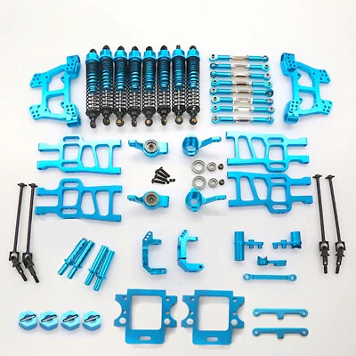 Full Set Upgrade Parts Pack 94108 94111 For HSP RC Truck 1:10 Aluminum Alloy CNC - Image 1 of 4