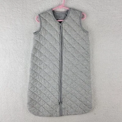 Мешок для сна ребенка Hanna Anderson Moon & Back средний серый в полоску органический хлопок - Изображение 1 из 4