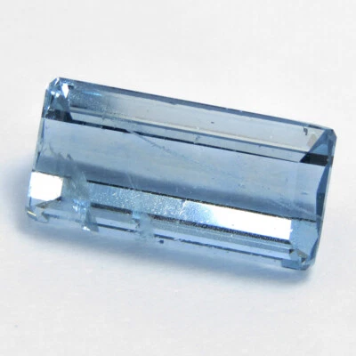 Excelente Piedra Preciosa Colección Fluorita Color Azul Natural 6.44Cts Forma Esmeralda Foto 1 de 4