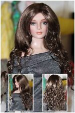 Stylish Brown Black Wig size 5-6, style Lovely, Monique Gold