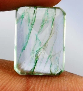 4,75 ct unbehandelter kolumbianischer grüner Smaragd natürlicher zertifizierter Smaragd lose Edelsteine - Bild 1 von 9
