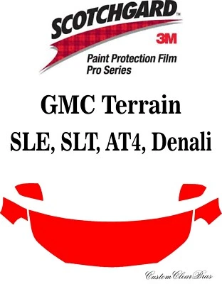Película de protección de pintura 3M Scotchgard serie Pro 2022 2023 GMC Terrain Foto 1 de 3