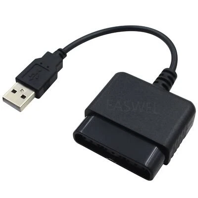 PS3 20USB 20CABLE per controller PS2 a PS3 PC USB adattatore cavo convertitore - Immagine 1 di 3