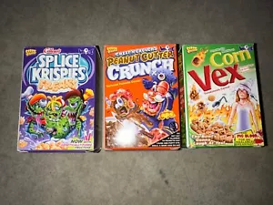Wax-Eye Müsli Killers Serie 2er-Set LEERE Mini Müsli Boxen keine Karten gpk - Bild 1 von 6