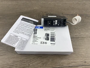 Disyuntor de falla a tierra One Eaton BRN120GF monopolo 20AMP GFCI nuevo S3 - Imagen 1 de 2