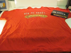 Hollywood Video Retail Movie Store Nostalgic Logo T-shirt Superstar Reels - Picture 1 of 11