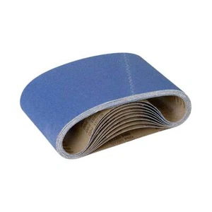 10 Schleifbänder / Schleifband f. Bandschleifer, 750x200 mm, blau, K24–120 - Bild 1 von 1