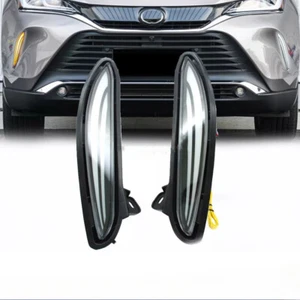 Par de luces antiniebla LED DRL diurnas parachoques para Toyota Venza 2021-2023 - Imagen 1 de 12