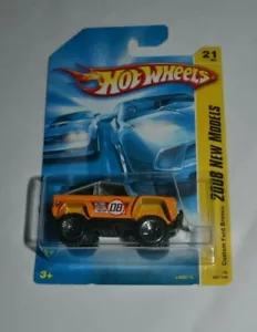 Hot Wheels 2008 nuevos modelos 21/40 - personalizado ford bronco amarillo - Imagen 1 de 3