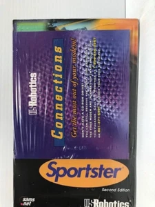 New in Package U.S. Robotics 56k Sportster Connections Software (FC201-3 T1101) - Picture 1 of 2