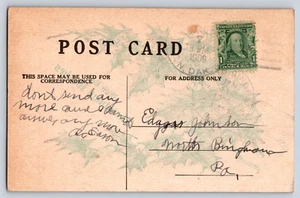 Postal antigua de Navidad 1909 - Imagen 1 de 2