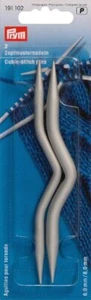 Cable Stitch Needles Curved 6.00mm & 8.00mm for Handknitting - Prym 191102 - Picture 1 of 3