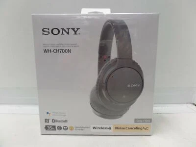 NEW SEALED SONY Wireless Noise Canceling Headphone WH-CH700N/HM  Bluetooth Gray  - Image 1 of 3