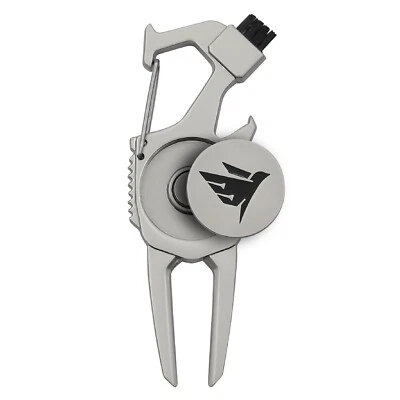 SWIFTEE Golf Divot Pitch Mark Repair Tool 7-in-1 - Pearl Silver - Image 1 of 4