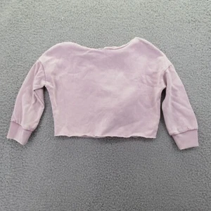 Art Class Kids' Fleece Raw Edge Hoodie Lavender Girls Size-XS New without tags - Picture 1 of 10