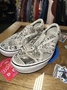 Size 10 - VANS Harry Potter x ComfyCush Era Newspaper - Picture 1 of 11
