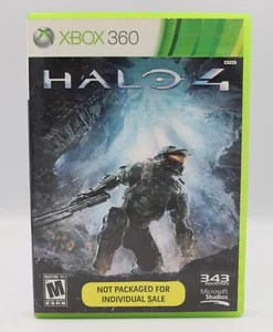 Halo 4 (Not For Resale Version) Microsoft Xbox 360 Game CIB NO US TARIFFS - Picture 1 of 4