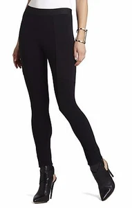 NEW BCBGMAXAZRIA BLACK RAYON ANDREI LEGGING ONW2F468/B289A SIZE XXS - Picture 1 of 2