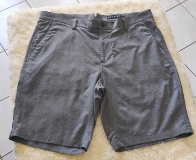 DUNNING 尺寸 36 男式性能高尔夫短裤深灰色轻便,很好! — 第 1/4 张图片