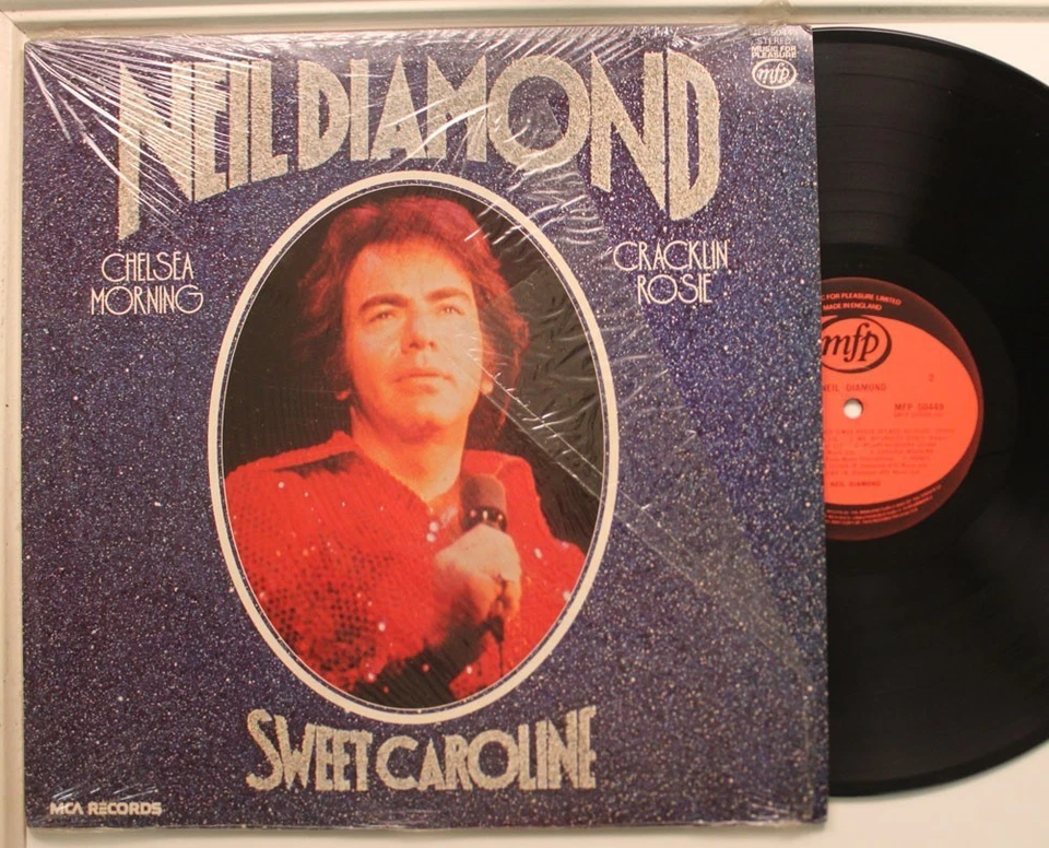 Neil Diamond UK Import Lp Sweet Caroline On Mfp - Vg++ To Nm! / Vg++ (In Shrink) - Image 1 of 1