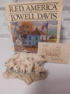 Lowell Davis "Rooted Out" Signed 1981 Schmid Handmade. please see pic's - Picture 1 of 11