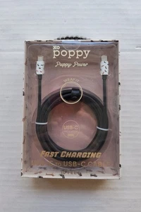 XO Poppy USB-C auf USB-C Schnell Ladekabel - 10 Meter - Verwicklungsfreies Kabel - Bild 1 von 7