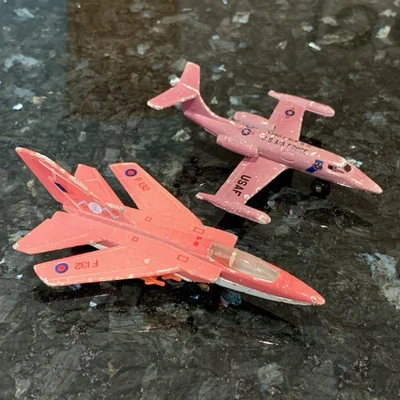 Vintage Matchbox Airplanes 1977 F132 Tornado SB 22 & 1973 Learjet USAF Toys - Image 1 of 4