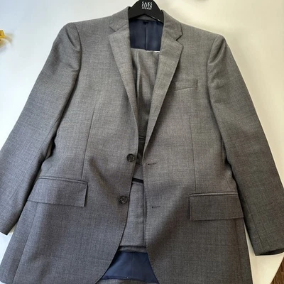 J. Костюм Crew Ludlow куртка и брюки с двойным отверстием из итальянской камвольной шерсти - 36S - Изображение 1 из 4