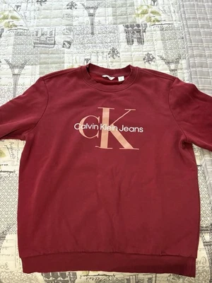 男式大码 - Calvin Klein 牛仔圆领 — 第 1/4 张图片