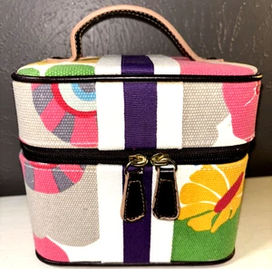 Victoria’s Secret Floral Train Cosmetic Case - Picture 1 of 6