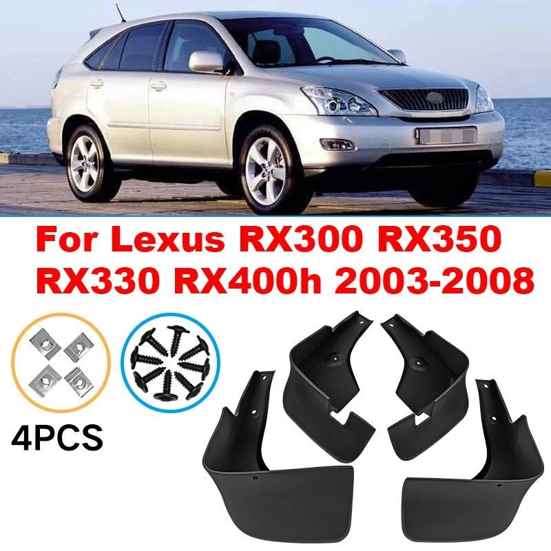 For Lexus RX300 RX350 RX330 RX400h 2003-2008 Splash Guards Mud Flaps Fender 4X - Image 1 of 1