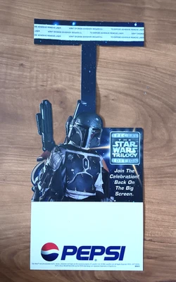 1996 Star Wars Trilogy Special Edition PEPSI Store Display Advertisement - Image 1 of 4