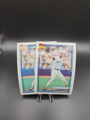 1991 Topps John Cerutti #687 Wrong ERA 4.46 Error Baseball Card - Image 1 of 4