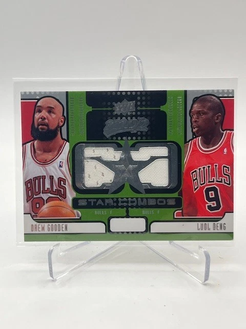 2008-09 Cubierta superior Jugador Más Valioso Drew Gooden Luol Deng Star Combos Camiseta Doble #SC-GD Foto 1 de 1