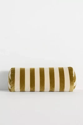 Anthropologie - Christina Lundsteen Stripe Bolster Cushion Pillow - Image 1 of 4