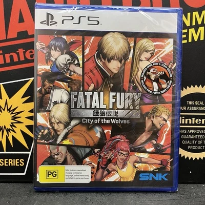 Fatal Fury City Of The Wolves Special Edition PS5 Brand New Sealed FREE POSTAGE - Image 1 of 4