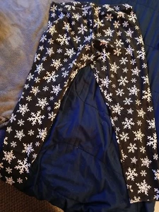 New No Boundaries Junior Snowflake Leggings Size XXL(19) - Picture 1 of 3