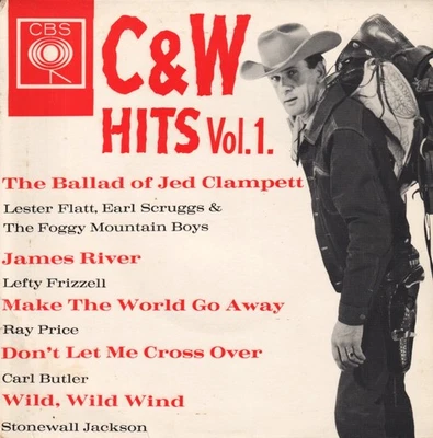 Various Artists C & W Hits, Vol. 1 7" vinyl UK Cbs 1963 ep solid label design in - Image 1 of 3