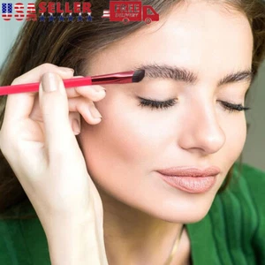 Multifunktion quadratische abgewinkelte Augenbrauenbürste Wild Make-up Augenbrauenbürste USA - Bild 1 von 18