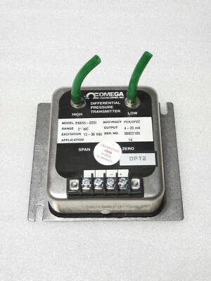OMEGA ENGINEERING PX655-02DI DIFFERENTIAL PRESSURE TRANSMITTER - Image 1 of 4