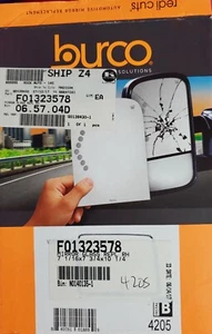 *L* Burco 4205 Driver Side Upper Flat Replacement Mirror Glass for Ford F-150. - Picture 1 of 2