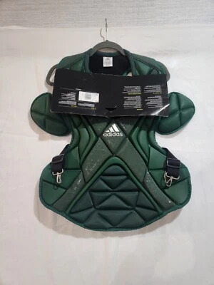 Adidas Pro Series Catcher’s Chest Protector 2.0 Verde Oscuro Talla 17” S98308 Foto 1 de 3