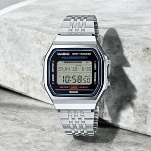 CASIO ABL-100WE-1AJF Retro Design Bluetooth Link Alarm ABL-100WE Japan NEW - Picture 1 of 15