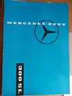 MERCEDES BENZ 300SL ROADSTER/COUPE Car Sales Brochure Nov 1959 #P1072/1e 1159