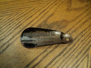 Antique National Cloak & Suit Co Shoe Horn Tool 3-3/4" Long - Picture 1 of 10