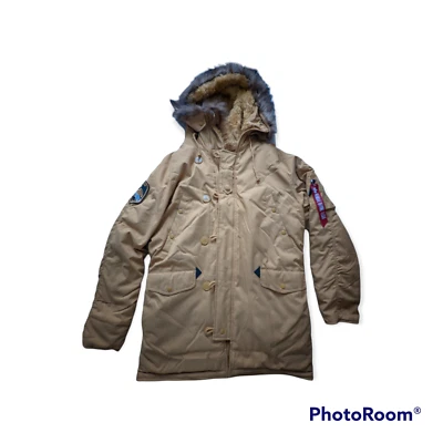 Chaqueta de Vuelo Parka Militar Alpha Industries N-3B Para Hombre Mediana  Foto 1 de 4