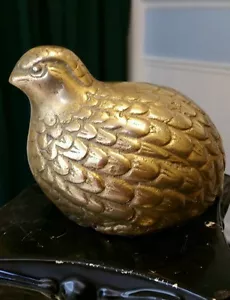 Vintage Brass bird of happiness - Picture 1 of 4