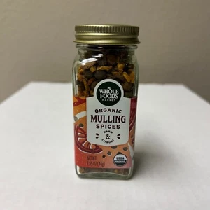 Tarro de especias Whole Foods orgánico Mulling 1,55 OZ con mezcla de cítricos y especias - Imagen 1 de 4