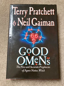 Good Omens by Terry Pratchett & Neil Gaiman (1990 first edition) - Bild 1 von 12